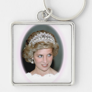 God Bless Princess Diana Key Ring