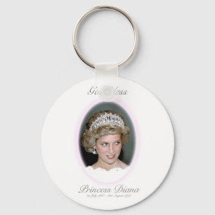 God Bless Princess Diana Key Ring