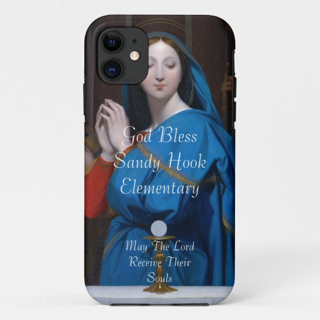 GOD BLESS SANDY HOOK ELEMENTARY MAY THE LORD .... Case-Mate iPhone CASE (Back)
