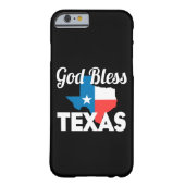 God Bless Texas Case-Mate iPhone Case (Back)