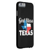 God Bless Texas Case-Mate iPhone Case (Back/Right)