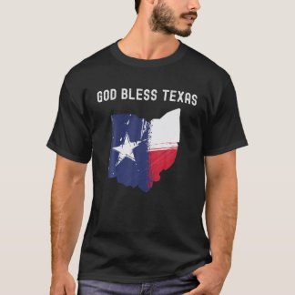 God Bless Texas Ohio T-Shirt