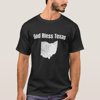 God Bless Texas Ohio Vintage T-Shirt
