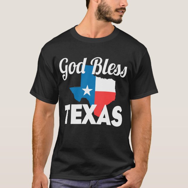 God Bless Texas T-Shirt (Front)