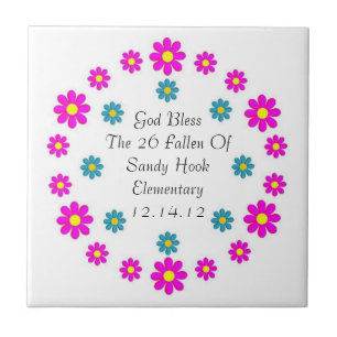 GOD BLESS THE 26 FALLEN... TILE