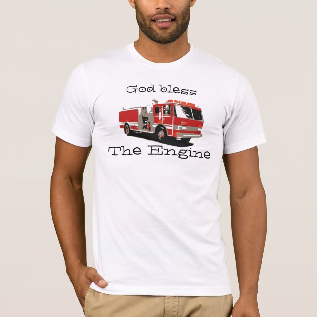 God bless the Engine T-Shirt (Front)