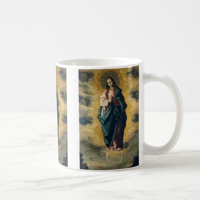 GOD BLESS THE IMMACULATE CONCEPTION COFFEE MUG (Right)