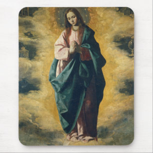 GOD BLESS THE IMMACULATE CONCEPTION MOUSE MAT