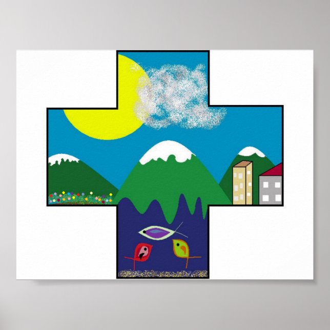 God Bless the NW Poster (Front)