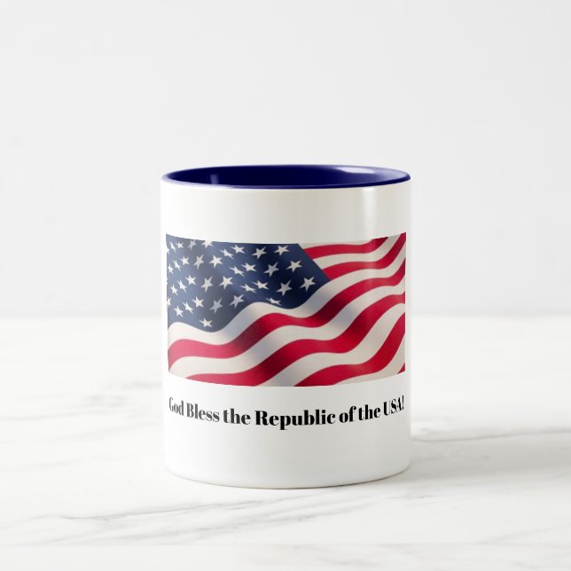 God Bless the Republic Mug (Center)
