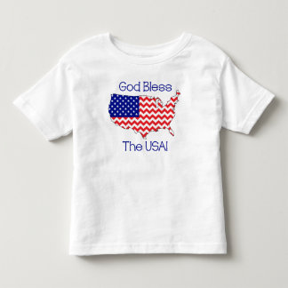 God Bless The USA Toddler T-Shirt