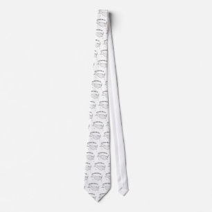 GOD BLESS THE USA with US outline Tie