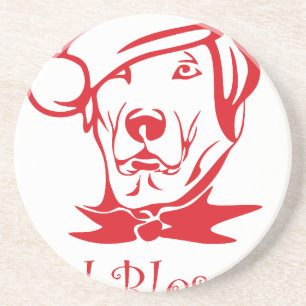 god bless us christmas coaster