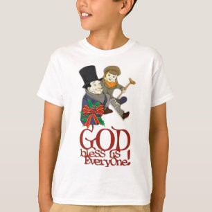 God Bless Us Everyone A Christmas Carol Tiny Tim T-Shirt