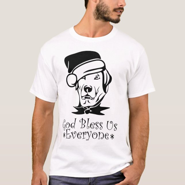 God Bless Us Everyone T-Shirt (Front)