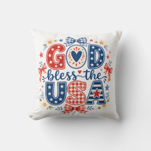 God bless USA Cushion