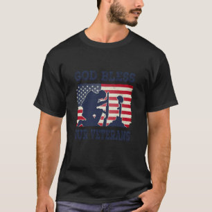 God Bless Veterans Fallen Soldier Memorial Day T-Shirt