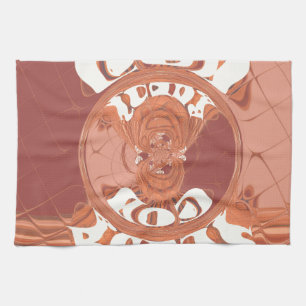God Bless You – African-Inspired Spiritual Print D Tea Towel