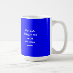 God bless you at easter coffee mugs
