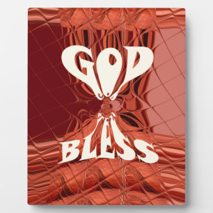 God Bless You Golden  kenya  Hakuna Matata Giraffe Plaque