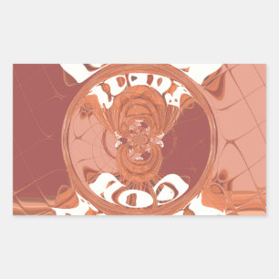 God Bless You Inspirational Text Design.  Rectangular Sticker