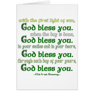 God Bless You Irish Blessing