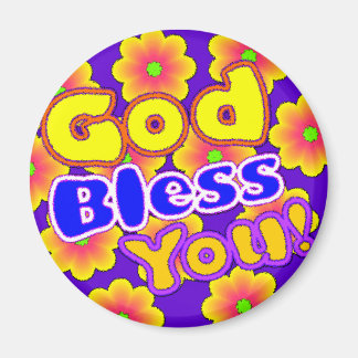 God Bless You! Magnet