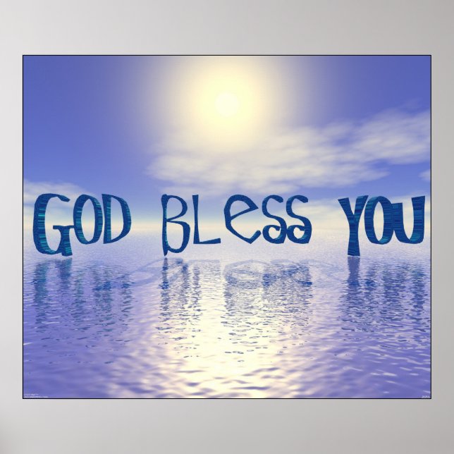 God Bless You. Poster (Front)