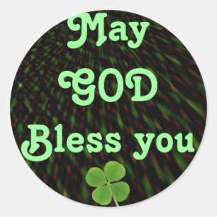 GOD Bless you stickers