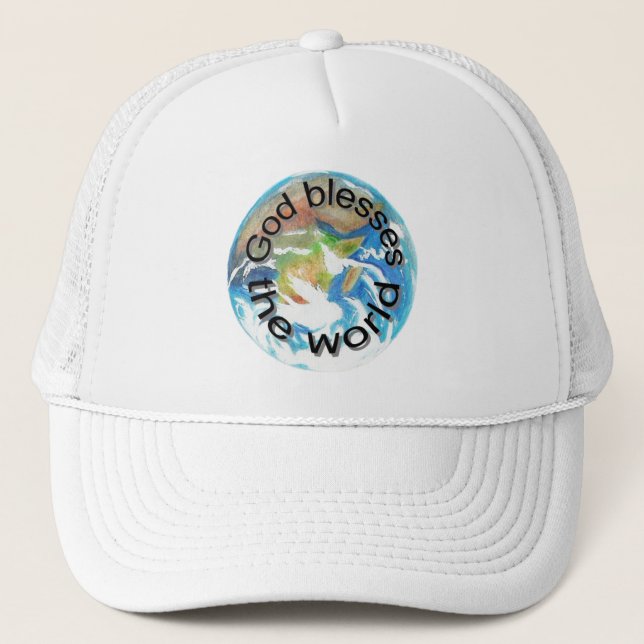 God blesses the world, hats (Front)