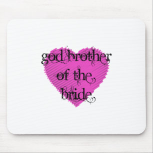 God Brother of the Bride Mouse Mat
