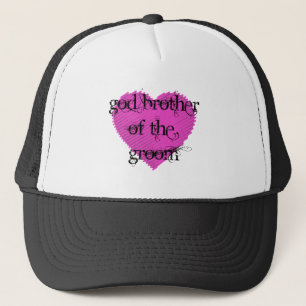 God Brother of the Groom Trucker Hat