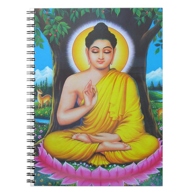 God Buddha Notebook (Front)