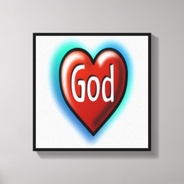GOD CANVAS PRINT (Front)