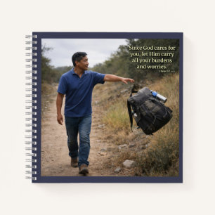 God cares for you notebook
