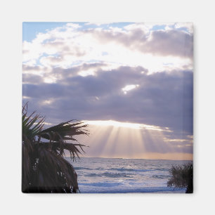 God clouds magnet