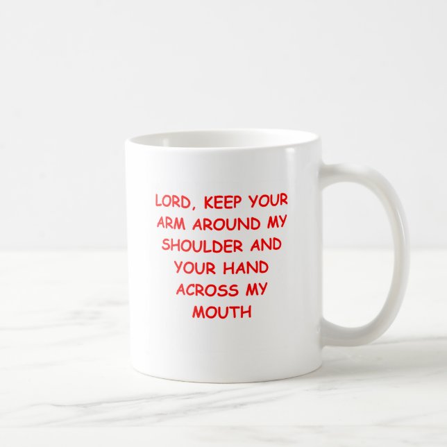 GOD COFFEE MUG (Right)