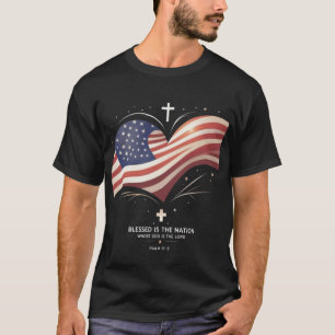 God & Country – 4th of July Christian Art T-Shirt