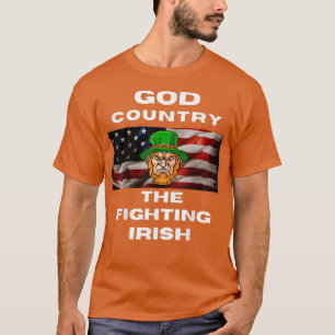 God Country The Fighting Irish T-Shirt