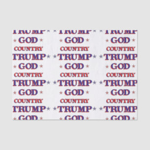 God Country Trump Tissue Paper