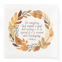 God Created Good | Thanksgiving Wreath | Neutrals