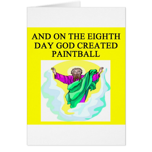 god created paintball (Front)
