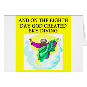 god created sky diving