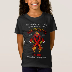 God Created the Firefighter T-Shirt
