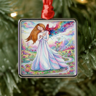 God Creation Metal Tree Decoration