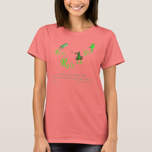 God Creation Series - Frog T-Shirt (Front)