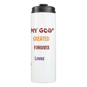 God Designed Me Collection  Thermal Tumbler
