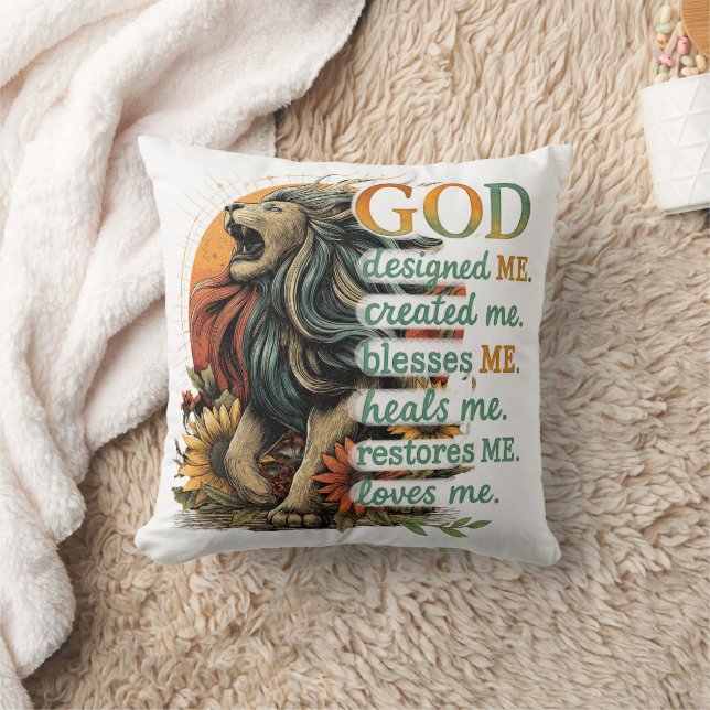 God Designed Me...  Cushion (Blanket)