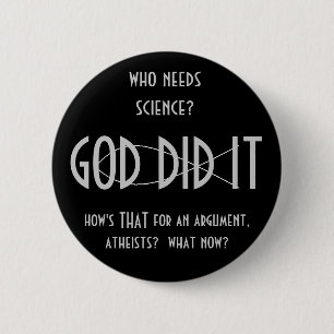 GOD DID IT button (design 1)