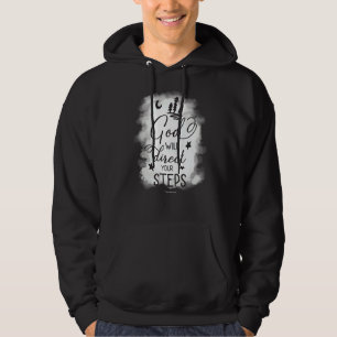 God Direct Steps Christian Bible Verse Religious C Hoodie